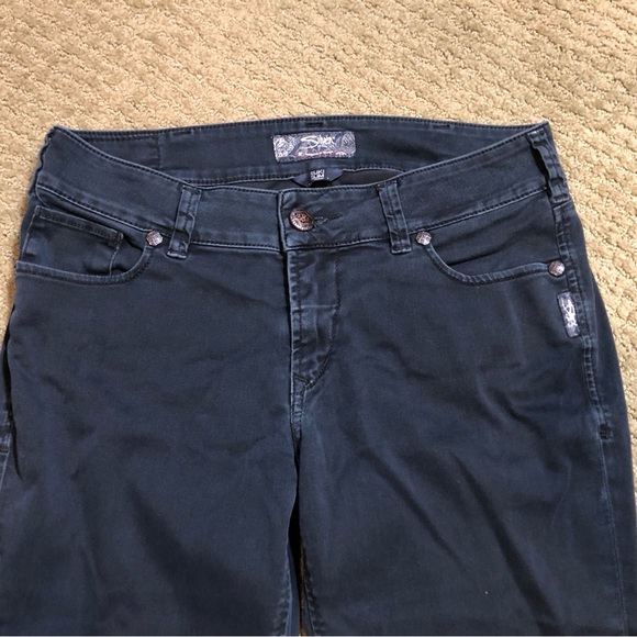 Silver Suki Slim Black Jeans size 31 - Picture 3 of 11